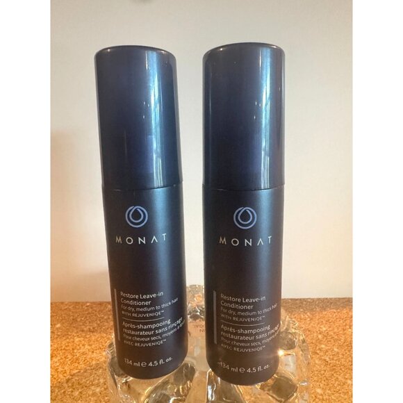 Monat Restore Leave-In Conditioner – Set of 2 – 4.5 fl oz Each – New - Picture 1 of 4